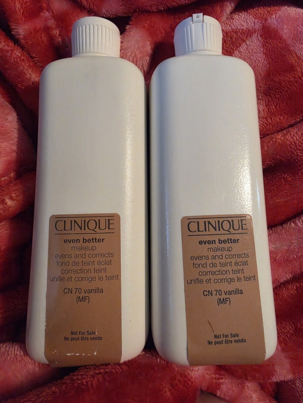 Clinique Even Better Makeup CN 70 Vanilla Jumbo 6.7 oz Lot of 2